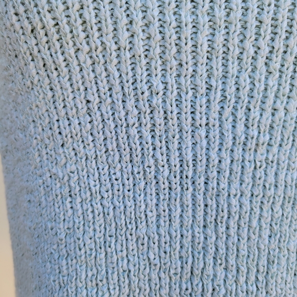 J.Crew Point Sur Mint Pastel Green Knit Tank Top Quiet Luxury Size M - Picture 6 of 10